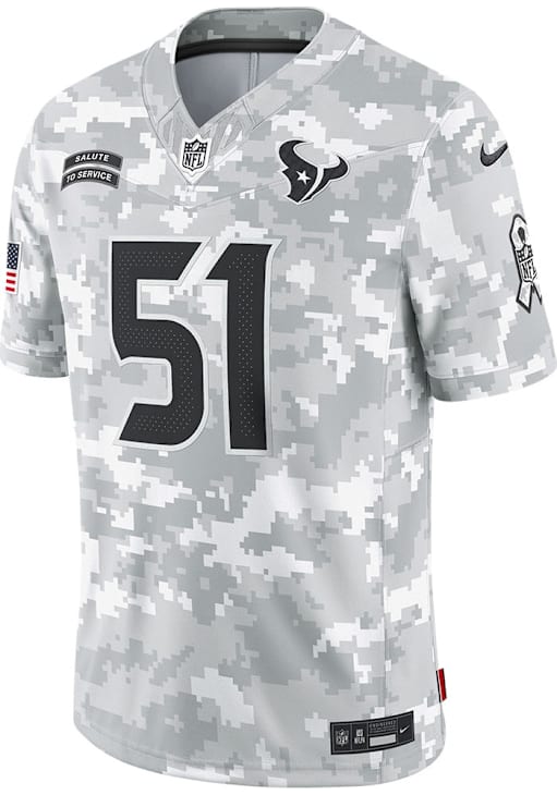 Will Anderson Jr Nike Houston Texans Mens White STS 2024 Limited Football Jersey