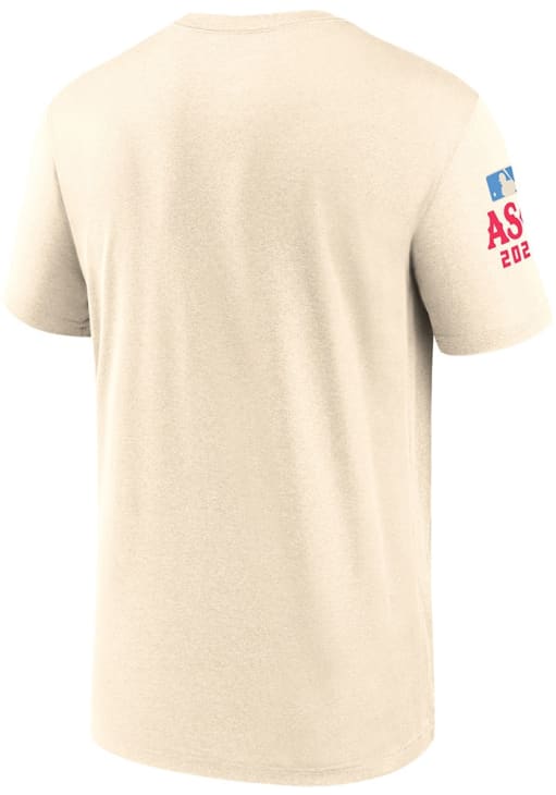 Nike Texas Rangers Tan 2 Hit Legend Short Sleeve T Shirt