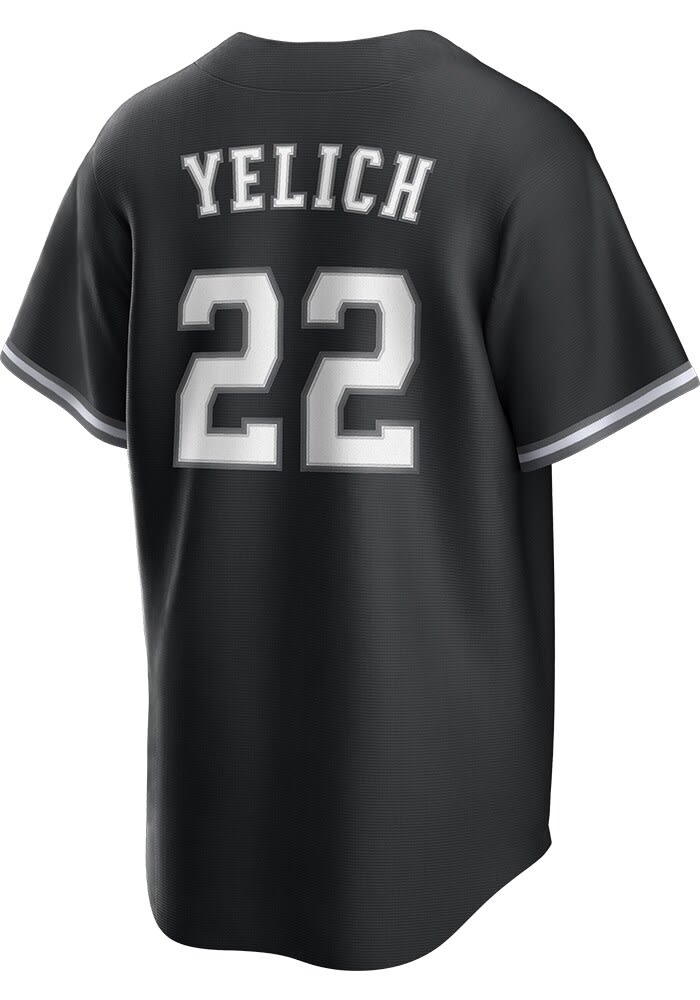 Christian Yelich Milwaukee Brewers Mens Replica BLACK