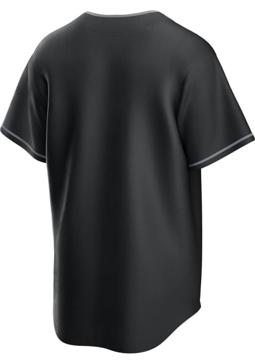 Minnesota Twins Mens Nike Replica Blank Fashion Jersey - Black