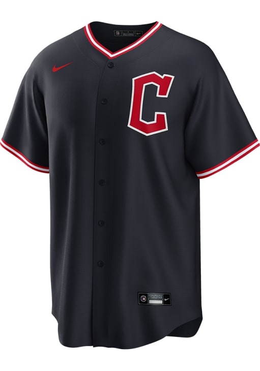Steven Kwan Cleveland Guardians Mens Replica Alt Jersey - Blue