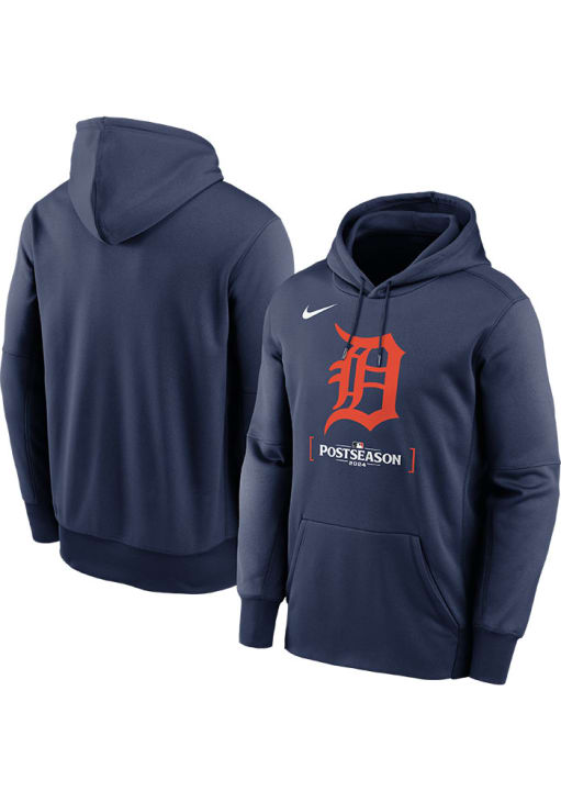 Nike Detroit Tigers Mens Navy Blue 2024 AC PS Part Dugout Hood