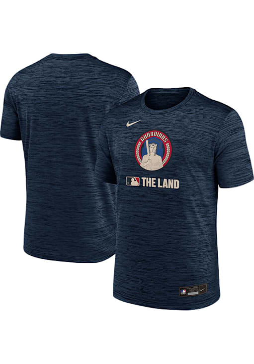 Nike Cleveland Guardians NAVY AC City Connect Velocity Short