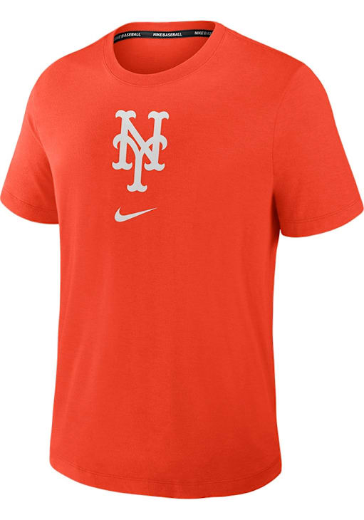 Nike New York Mets ORANGE AC Early Work Short Sleeve Fashion T