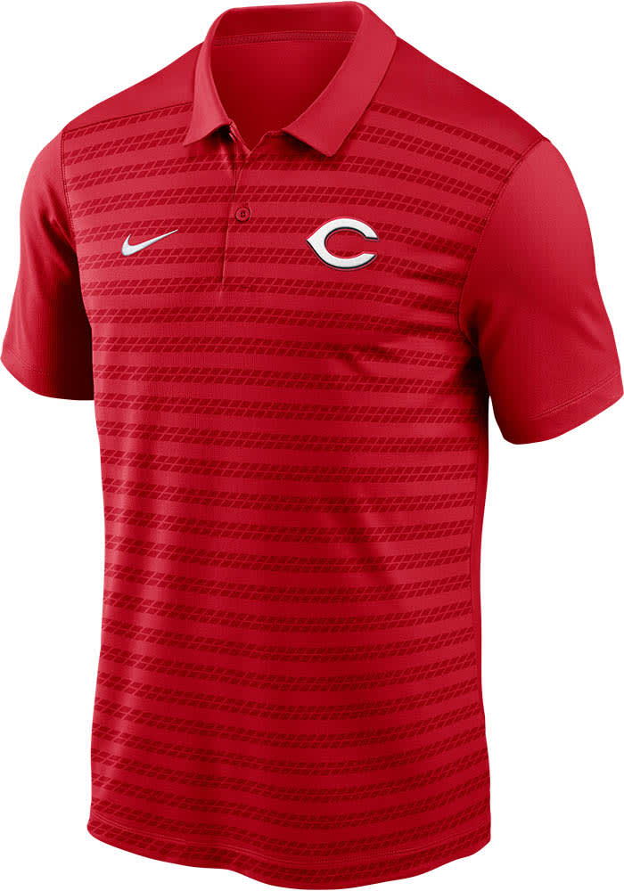mens red nike polo