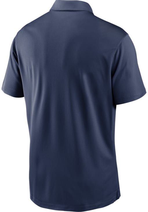 Nike Philadelphia Phillies Mens Navy Blue City Connect Legacy Icon Vapor Short Sleeve Polo