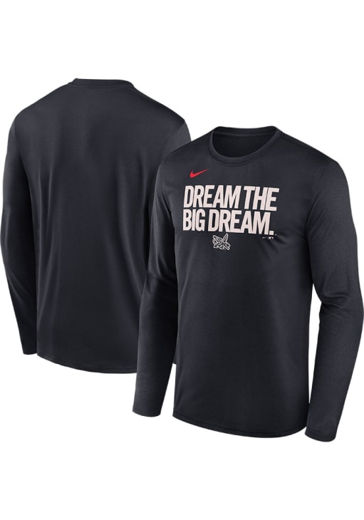 Nike Texas Rangers Navy Blue City Connect Long Sleeve T-Shirt