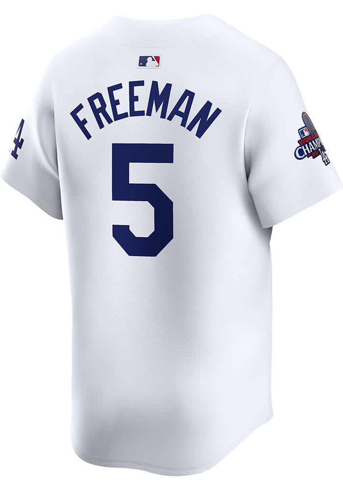 LA Dodgers ユニフォーム Freeman ワールドシリーズ優勝2024 Authentic Freddie Freeman LA Dodgers 2024 World Series Champions