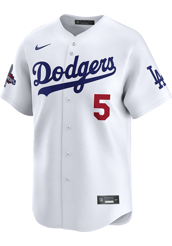 Freddie Freeman Los Angeles Dodgers Mens White 2024 World Series