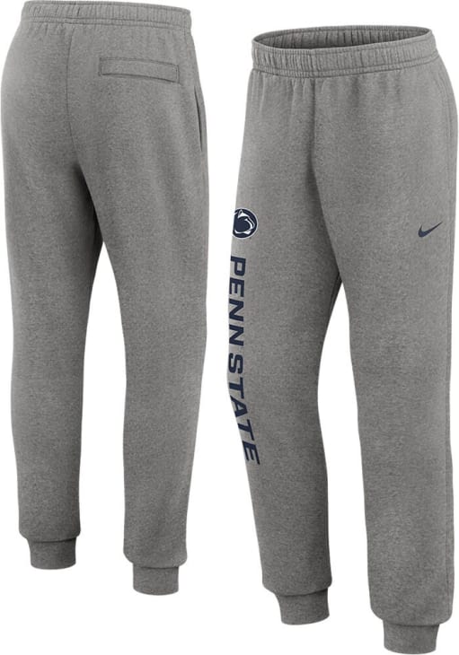 Nike Penn State Nittany Lions Mens Grey Club Fleece Sweatpants