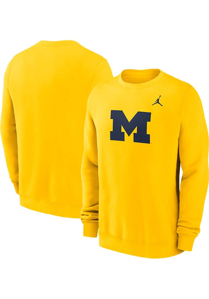 michigan jordan crewneck