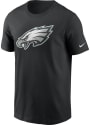 Philadelphia Eagles Nike Logo Essential T Shirt - Black