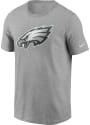 Philadelphia Eagles Nike Logo Essential T Shirt - Grey
