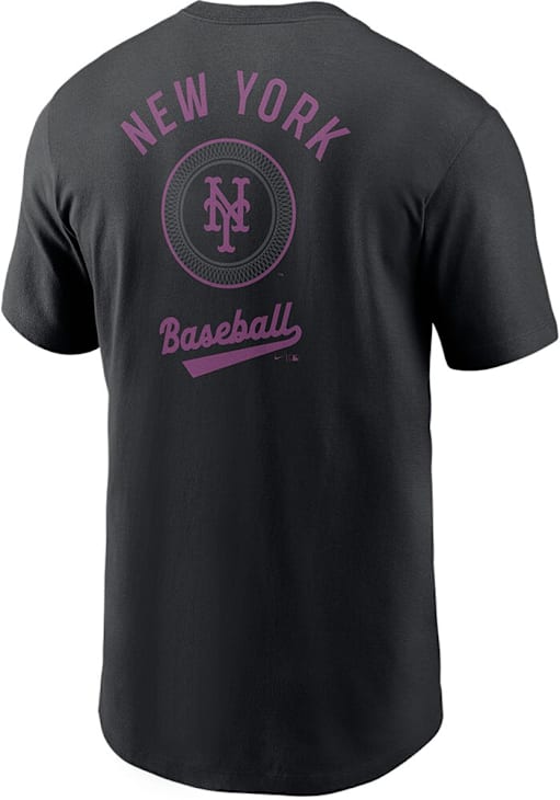 Nike New York Mets BLACK City Connect Short Sleeve T Shirt 173216489