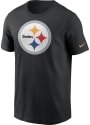 Pittsburgh Steelers Nike Logo Essential T Shirt - Black