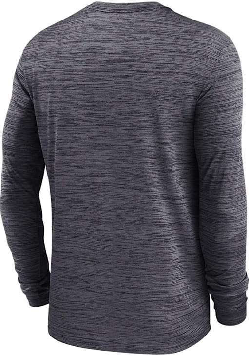 Nike Texas Longhorns Black Sideline Velocity Long Sleeve T-Shirt