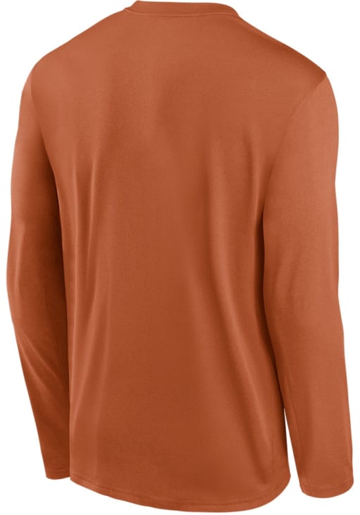 Nike Texas Longhorns Burnt Orange Sideline Legend Long Sleeve T-Shirt