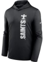 New Orleans Saints Nike Name Stack Hooded Sweatshirt - Black