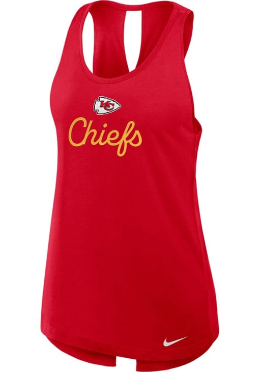 Nike Kansas City Chiefs Womens Red Primetime Tank Top