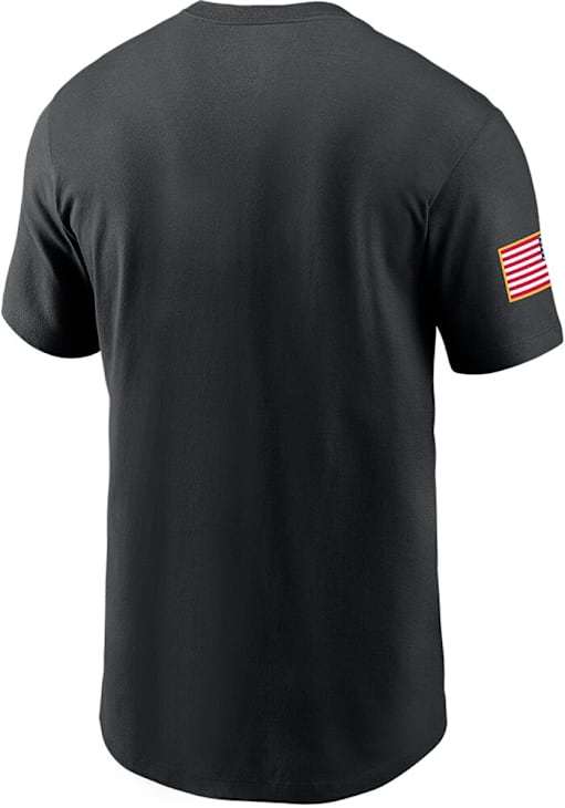 Nike Alabama Crimson Tide Black Military Appreciation Dri-FIT Short Sleeve T Shirt