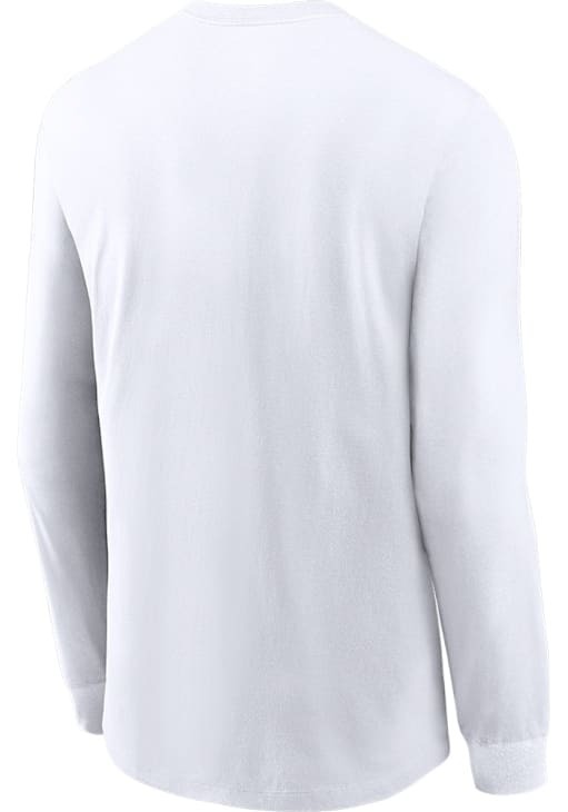 Nike Oklahoma Sooners White Sideline Team Issue Long Sleeve T Shirt