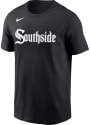 Chicago White Sox Nike City Connect Wordmark T Shirt - Black