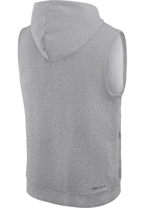 Nike Texas Longhorns Grey Dri-FIT Short Sleeve Hoods