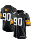 Main image for TJ Watt  Nike Pittsburgh Steelers Black Alternate Game Football Jersey