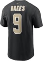 Drew Brees New Orleans Saints Nike Primetime T-Shirt - Black