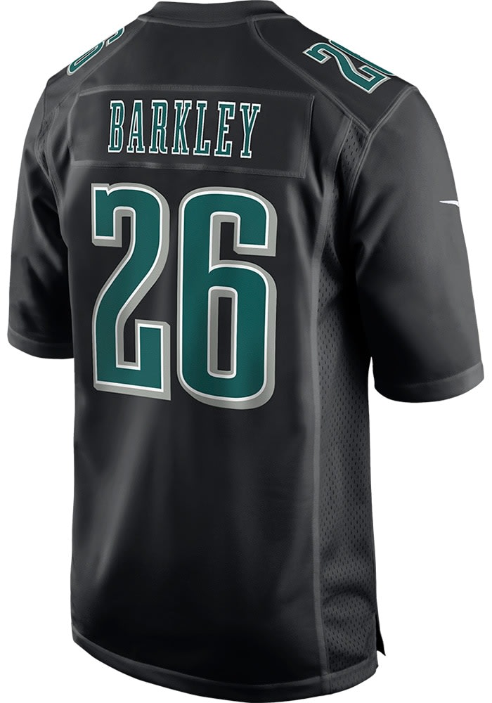 Saquon Barkley Philadelphia Eagles BLACK Carbon Jersey - 173218111