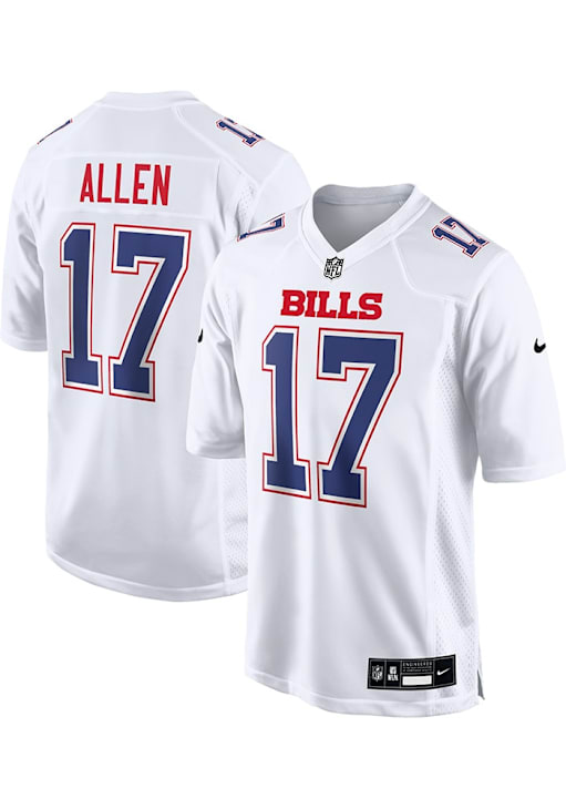 Josh Allen Buffalo Bills WHITE Tundra Jersey 173218443