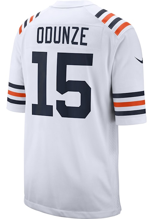 Rome Odunze  Nike Chicago Bears White Alt Game Football Jersey