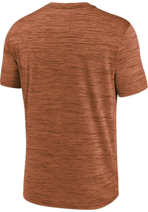 Nike Texas Longhorns Burnt Orange Sideline Velocity Short Sleeve T Shirt