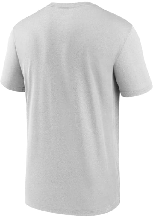 Nike Texas Longhorns Grey Sideline Legend Short Sleeve T Shirt
