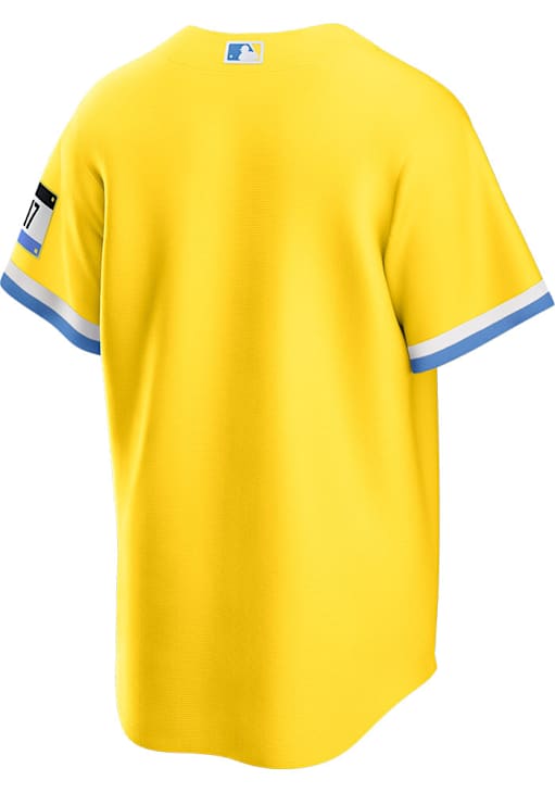 Boston Red Sox Mens Nike Replica YELLOW City Connect Jersey 17321879