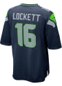 Tyler Lockett Seattle Seahawks Nike Home Game Football Jersey - Navy Blue