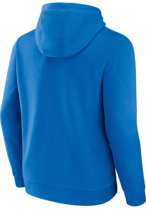 Nike Detroit Lions Mens Blue Club Fleece Long Sleeve Hoodie