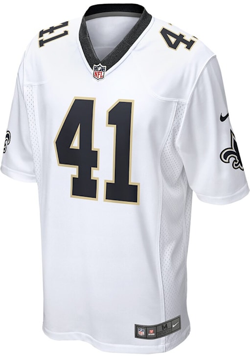 Alvin Kamara New Orleans Saints WHITE Road Game Jersey 17321942
