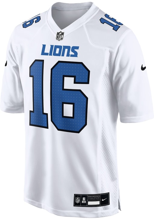 Jared Goff  Nike Detroit Lions White Tundra Football Jersey