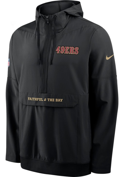 Nike San Francisco 49ers Mens  Sideline Rivalry Anorak Pullover Jackets