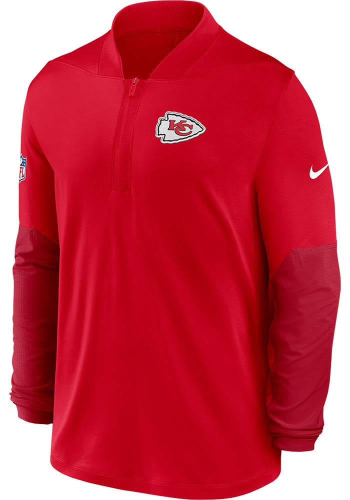 ◆h◆ Nike Kansas City Chiefs Mens White Sideline Pullover - 173219609