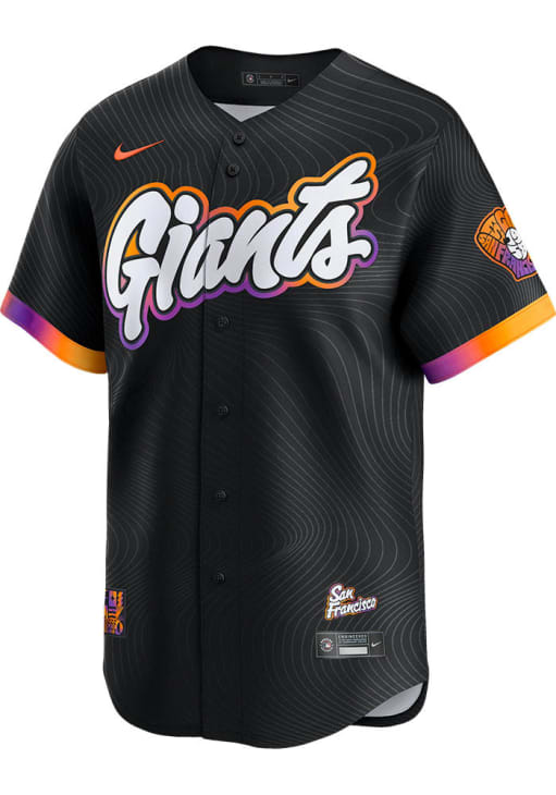 Nike San Francisco Giants Mens BLACK City Connect Limited Baseball