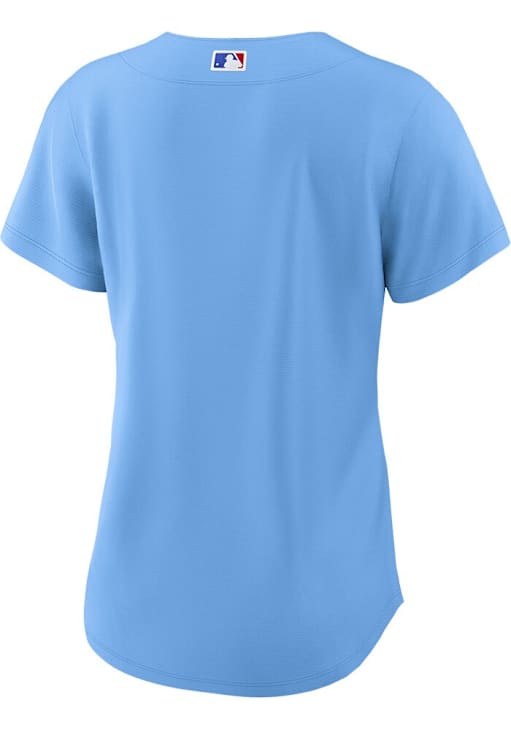 Chicago Cubs Womens Nike Replica LIGHT BLUE Alternate Jersey