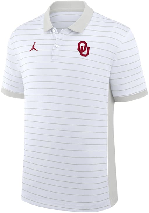 Nike Oklahoma Sooners Mens Jordan Victory Stripe White Short