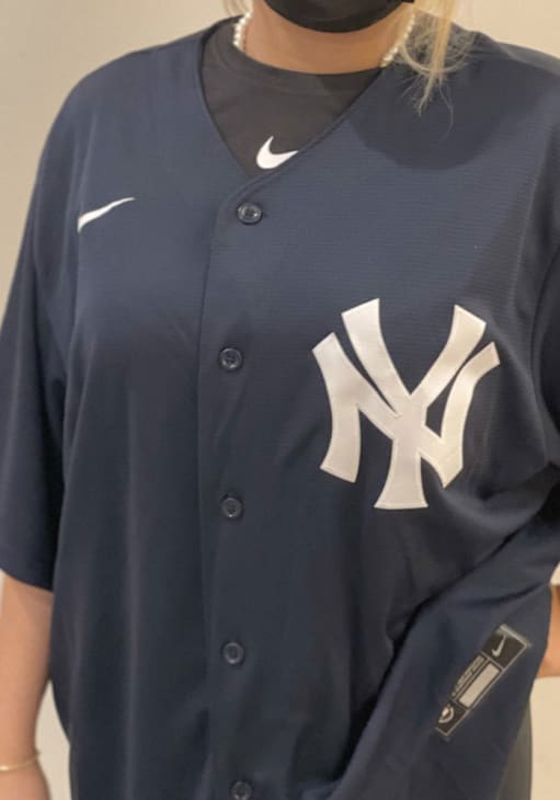 New York Yankees Mens Nike Replica NAVY Alt Jersey 17322020