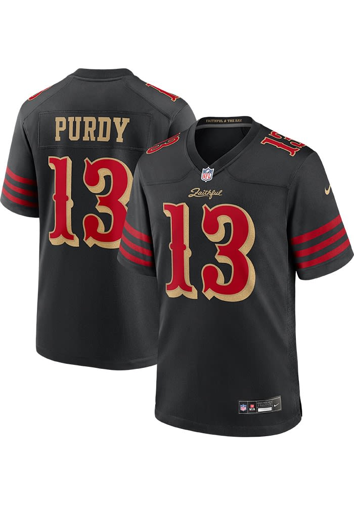 NFLサンフランシスコ49ers Purdy 13 ジャージ　正規品 NFLサンフランシスコ49ers Purdy 13 ジャージ 正規品 NFL