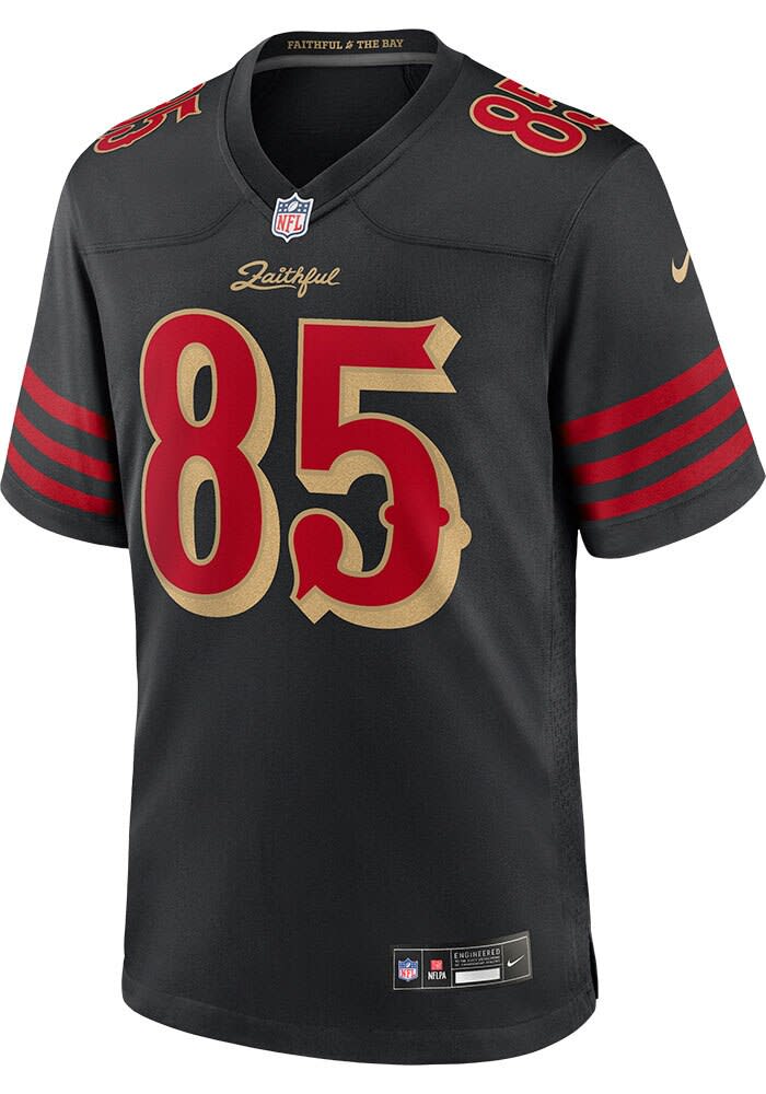 George Kittle San Francisco 49ers BLACK Alt Game Jersey