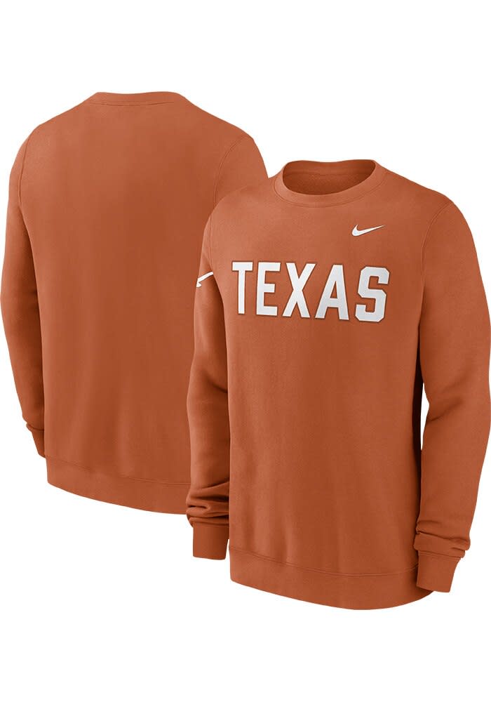 nike texas longhorn sweatshirt