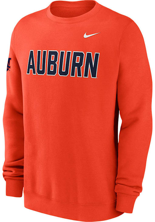 Nike Crewneck Sweatshirt Nike Sweatshirt Orange Herren Crew Neck