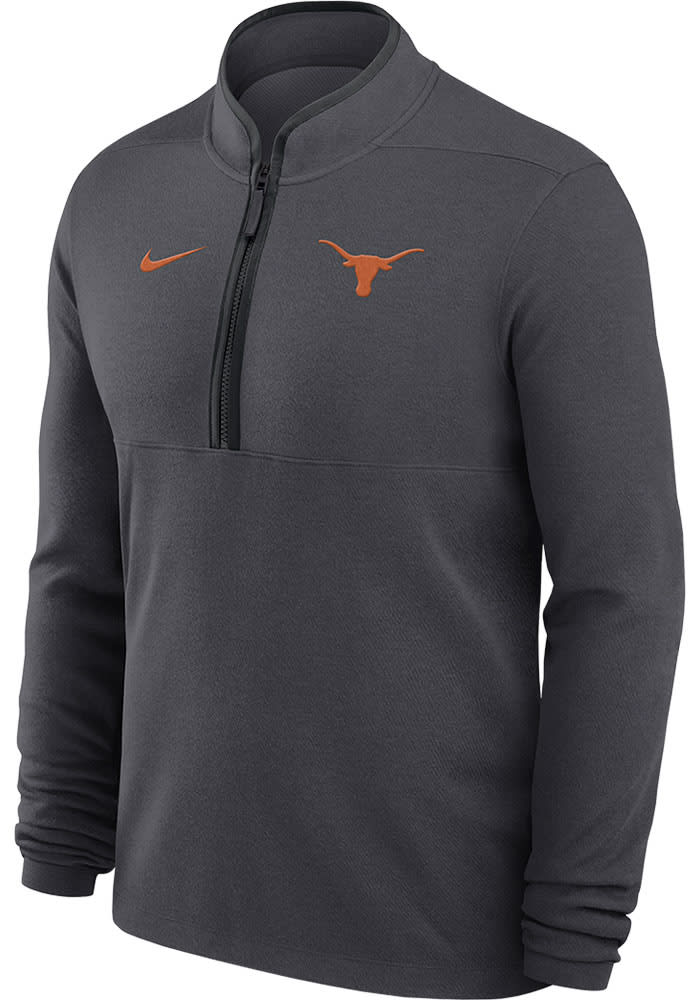 Nike Texas Longhorns Mens CHARCOAL Victory Pullover - 173220766